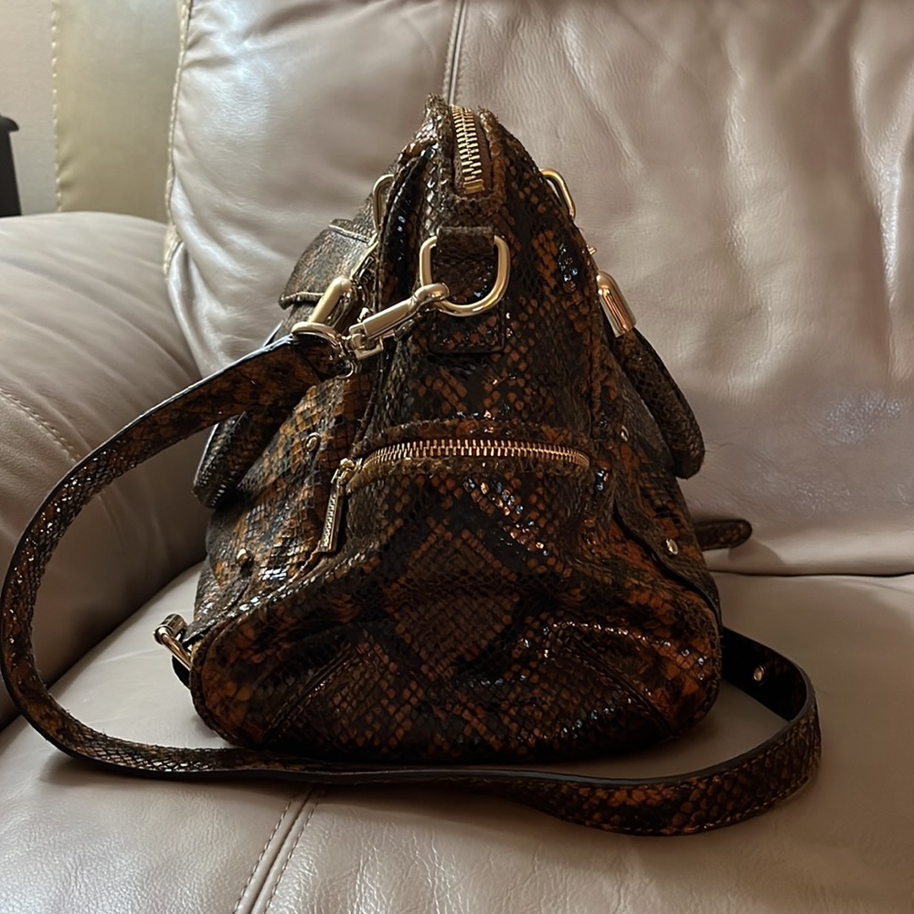 Rebecca Minkoff Leather Python Convertible Bag - Picture 6 of 16